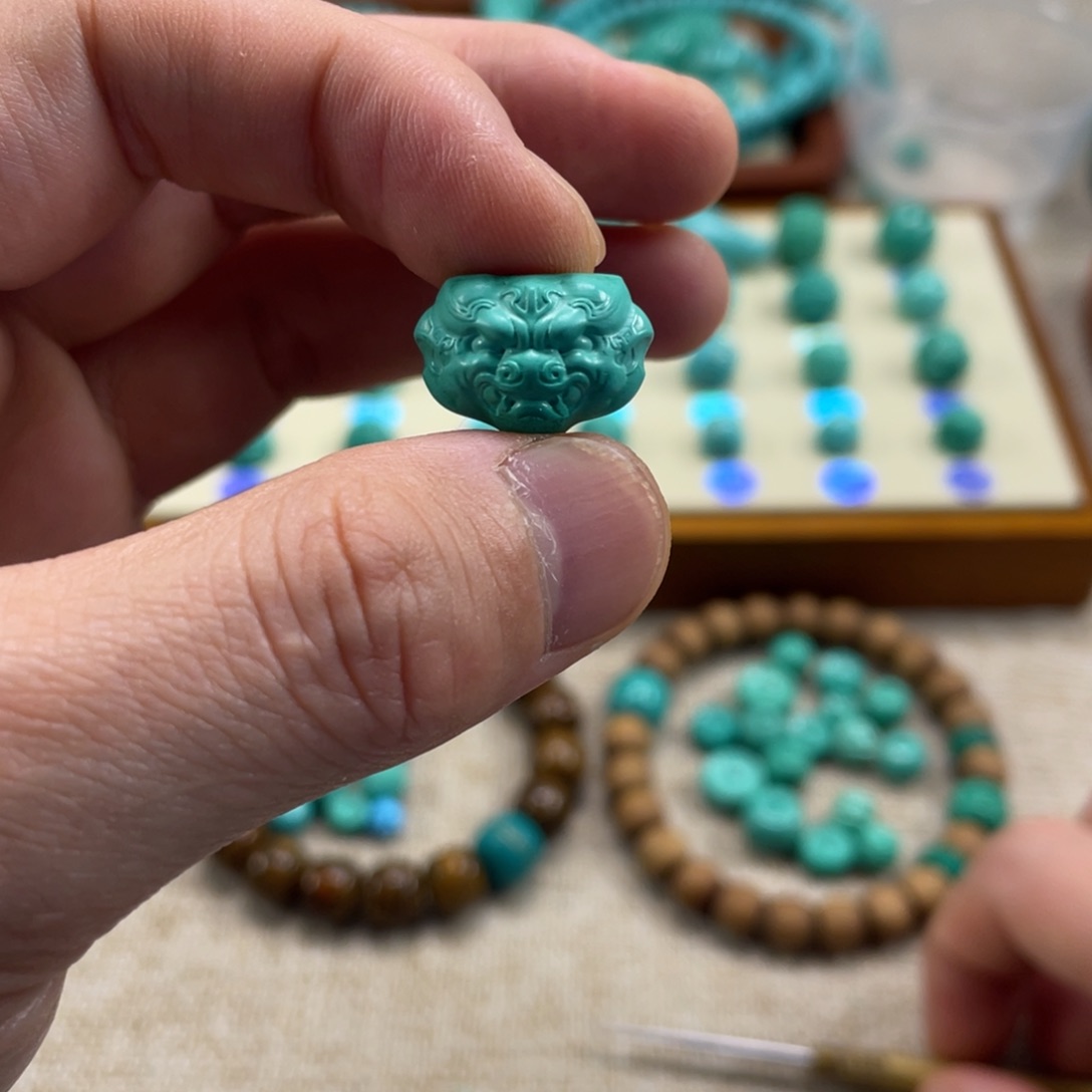 原生态湖北矿小配饰，直径17