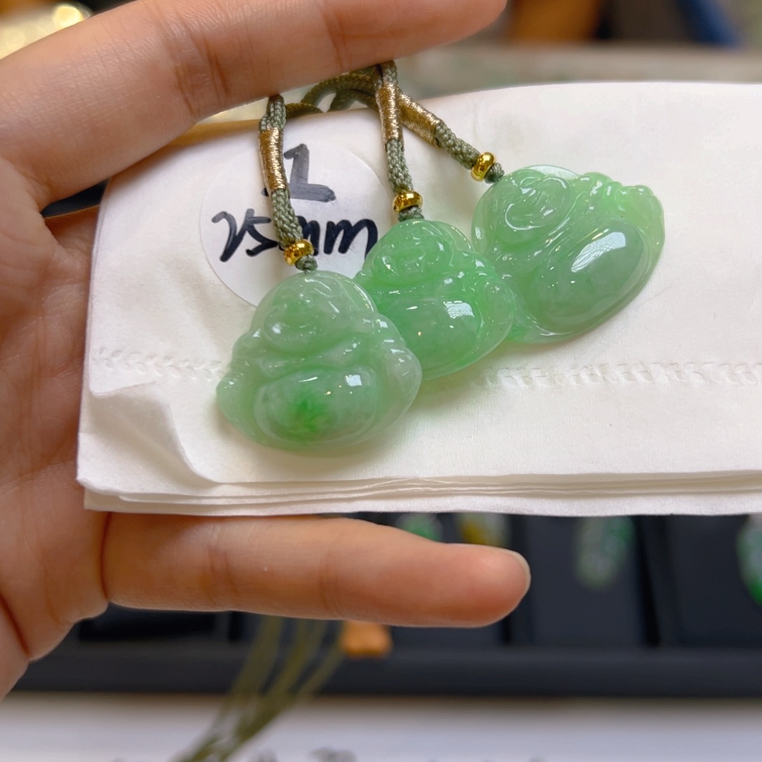 颈饰未镶嵌翡翠多样性发一件