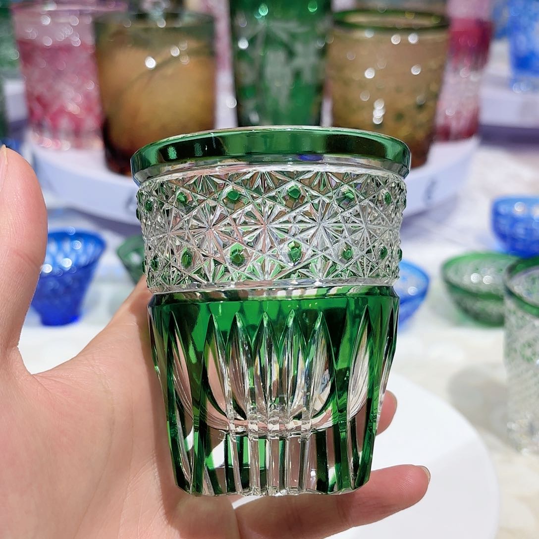 水晶杯水晶花瓶果盘通宝工艺品