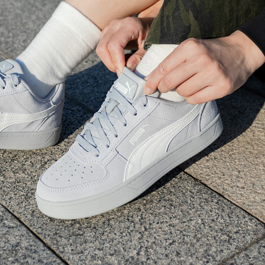 PUMA彪马板鞋男鞋女鞋Caven2.0低帮耐磨复古运动鞋翻毛皮休闲鞋