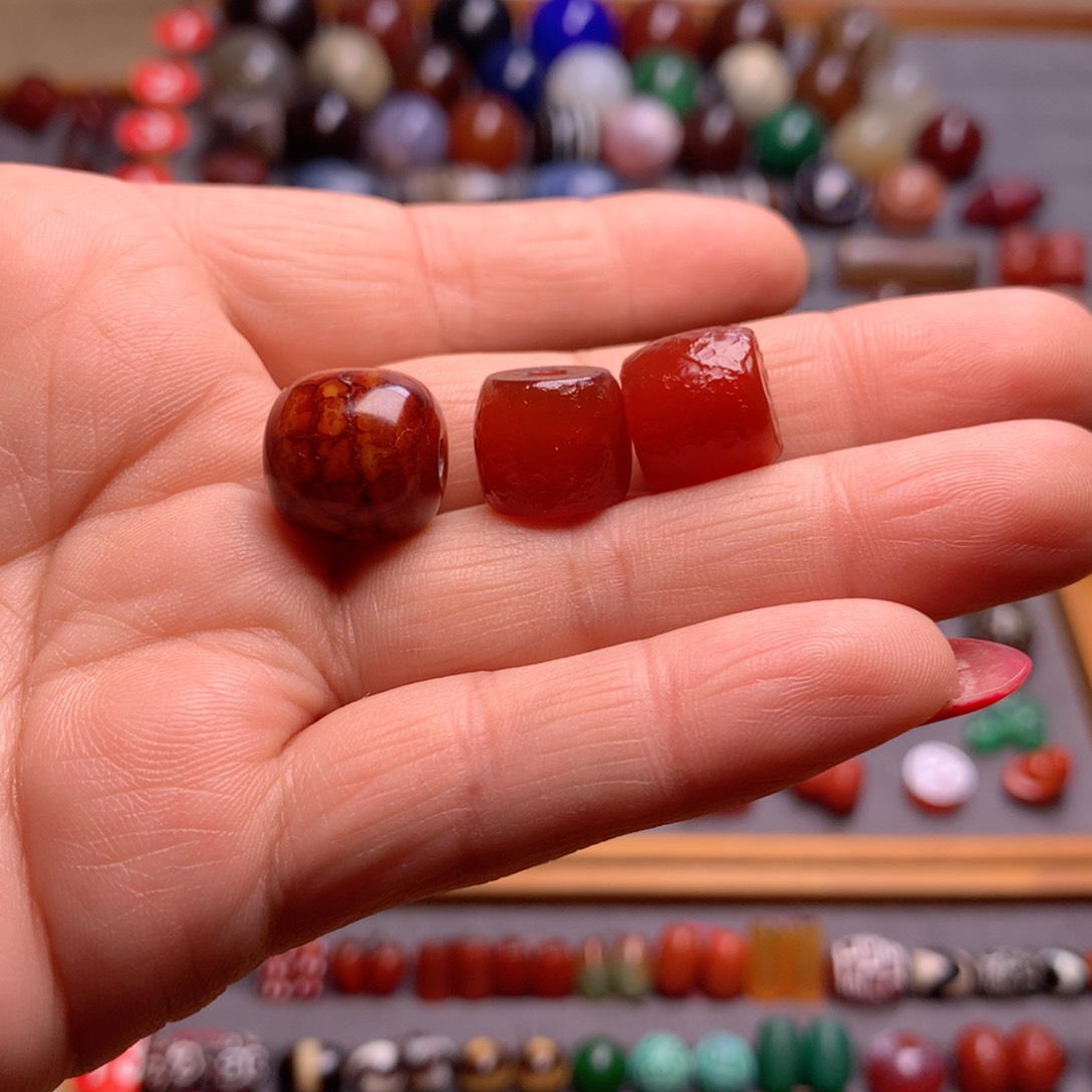 玛瑙/玉髓颈饰未镶嵌浩*