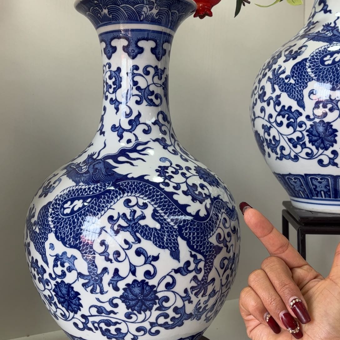 景德镇陶瓷花瓶摆件