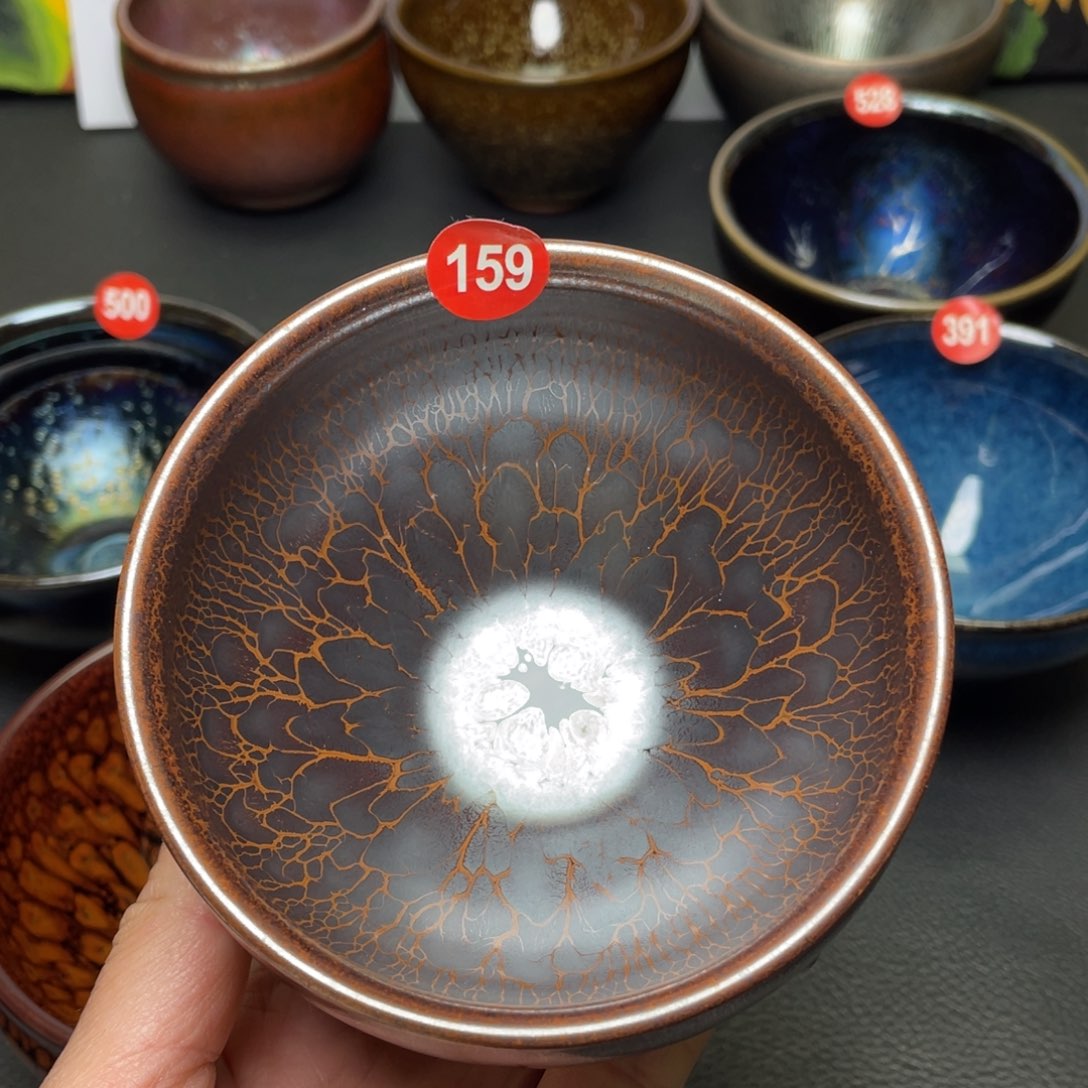 茶盏老*爷159 建窑建盏茶盏