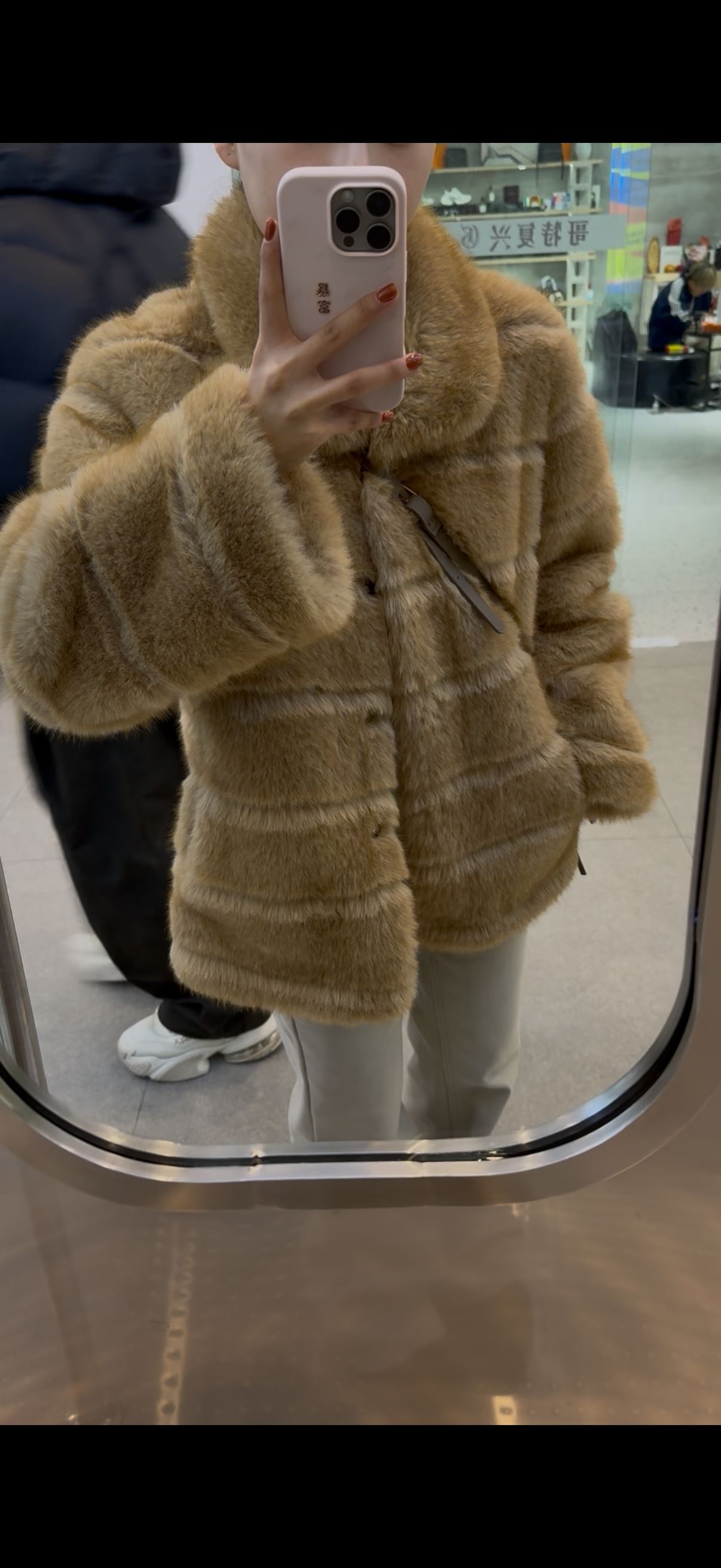 小璐推荐翻领INS风条纹时尚外套小香风冬季女