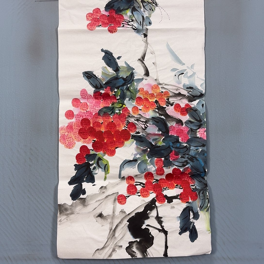 国画1425 牡丹仙子们加油