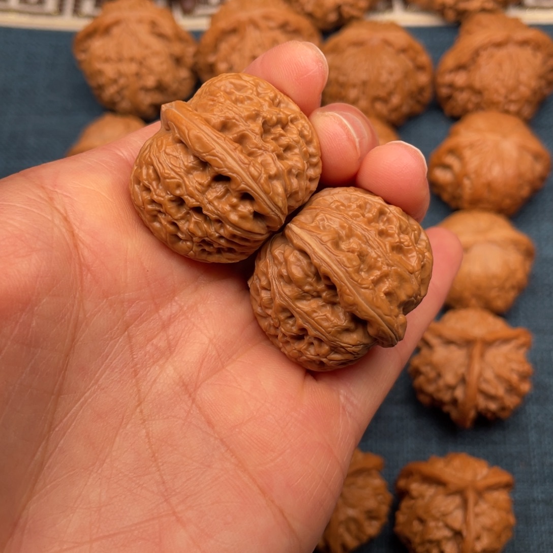 文玩核桃把件33全品元宝手捻