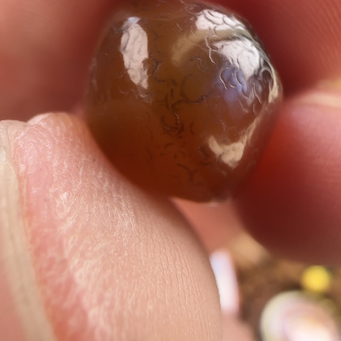 玛瑙/玉髓颈饰合金