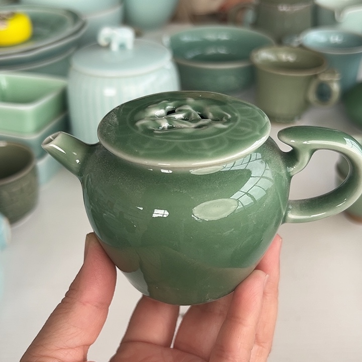 小米茶器龙泉青瓷