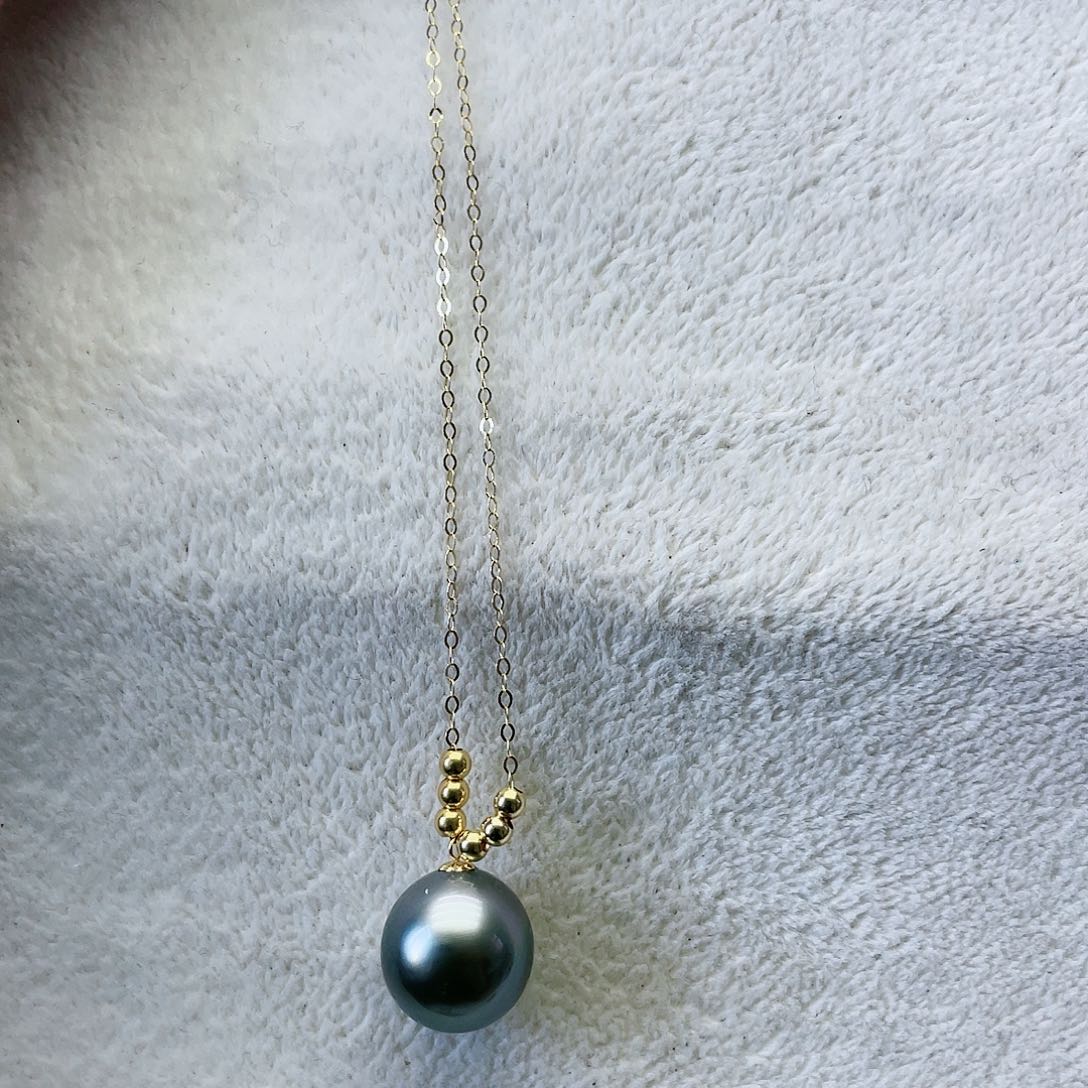 海水珍珠颈饰18K金镶嵌