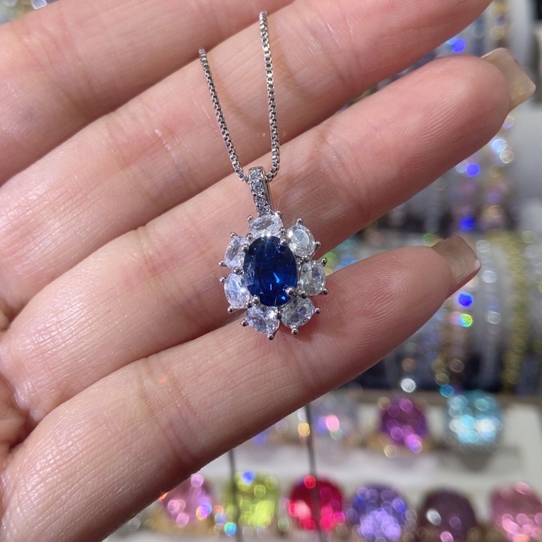 66锆石（处理）吊坠