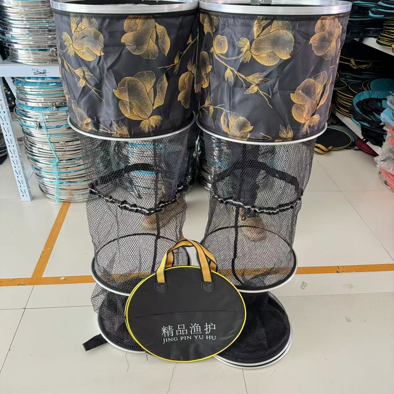 加厚涂胶速干防挂防臭野钓黑坑竞技带圈鱼护耐用耐磨不伤鱼