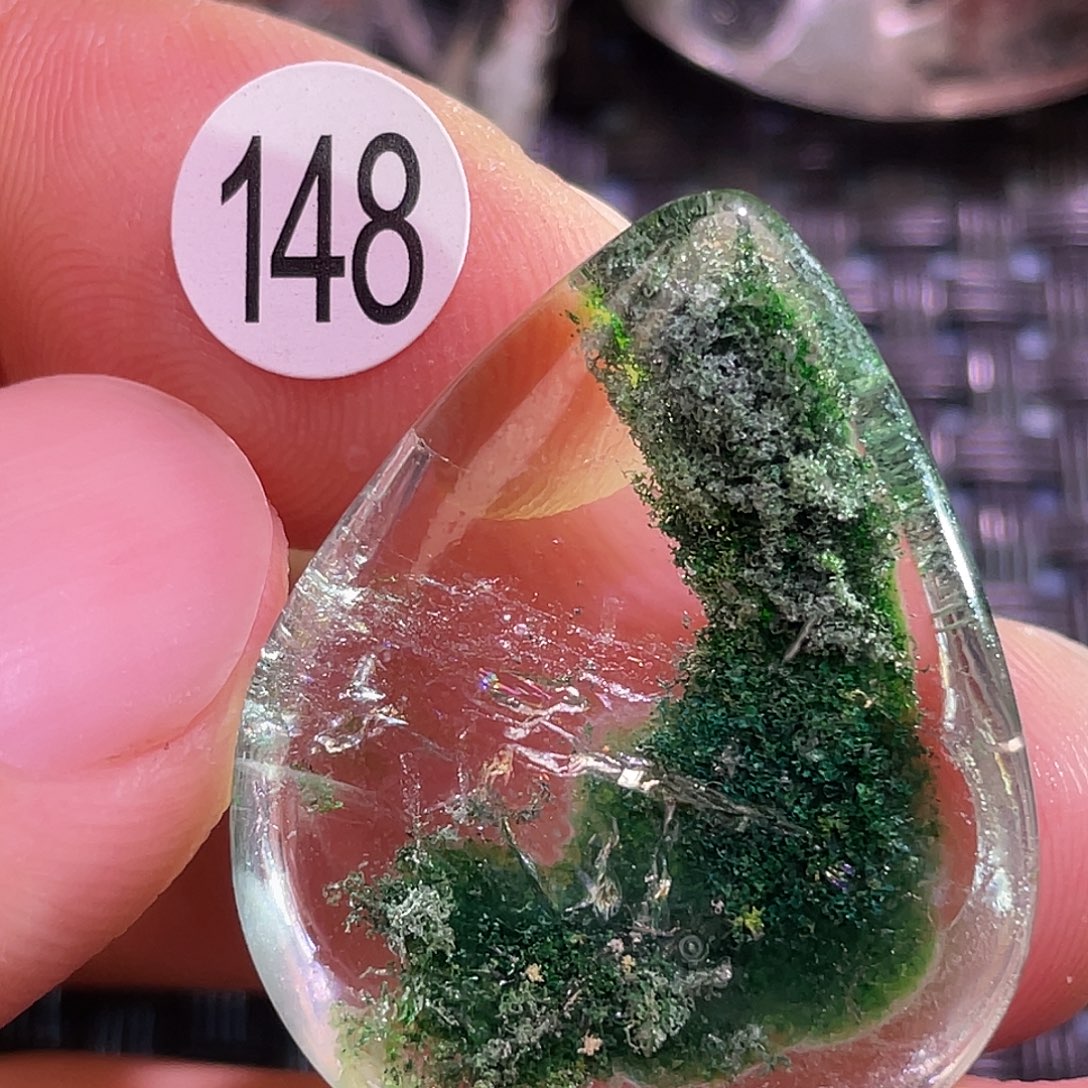 夕***花未镶嵌吊坠(不含链)水晶