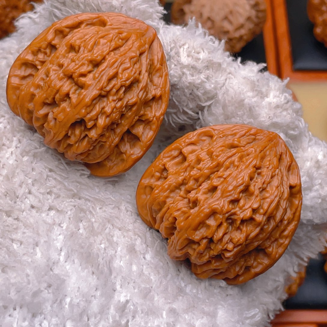 文玩核桃把件39承德密纹