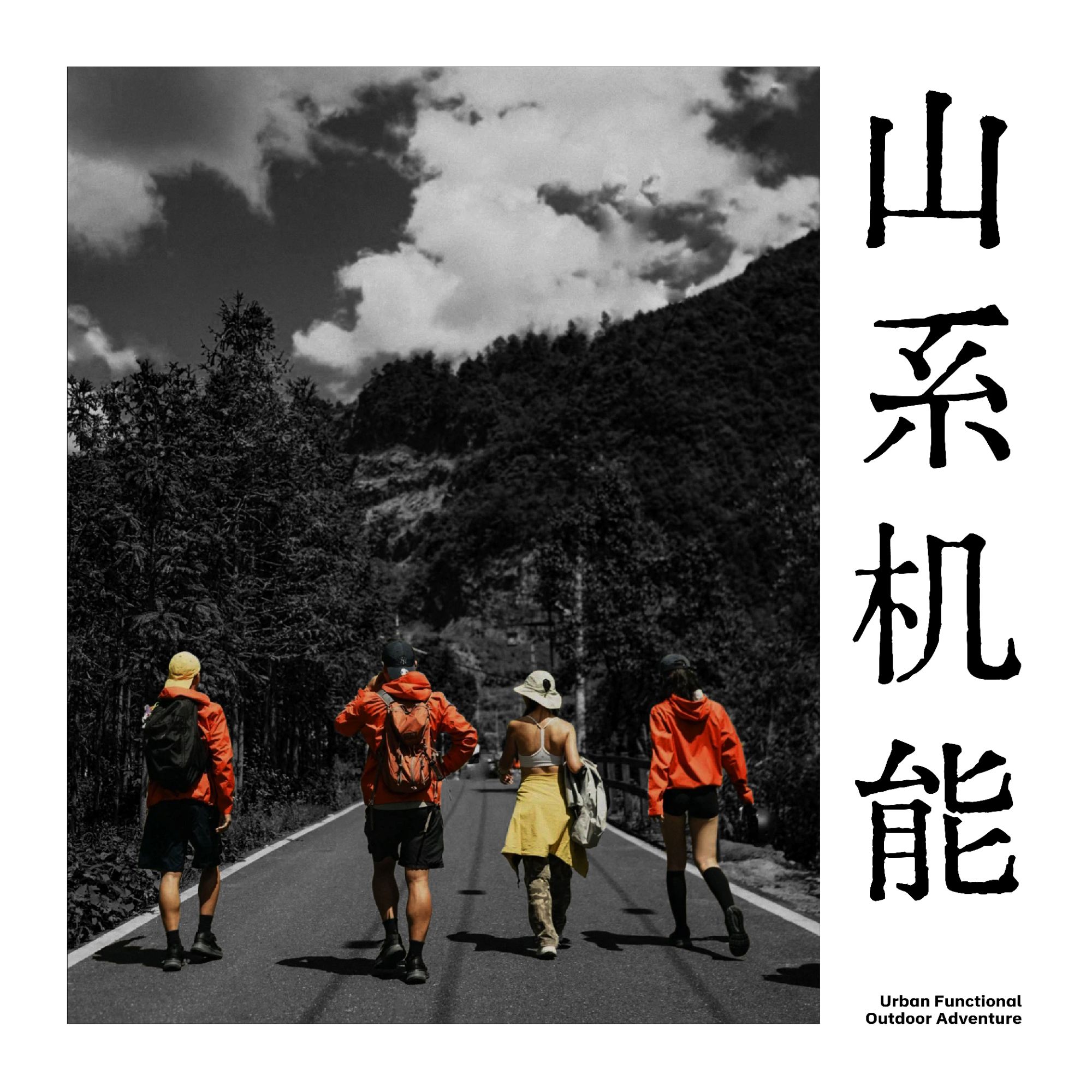 【90国标白鸭绒】男女同款高充绒户外极寒时尚羊羔毛拼接羽绒服8861