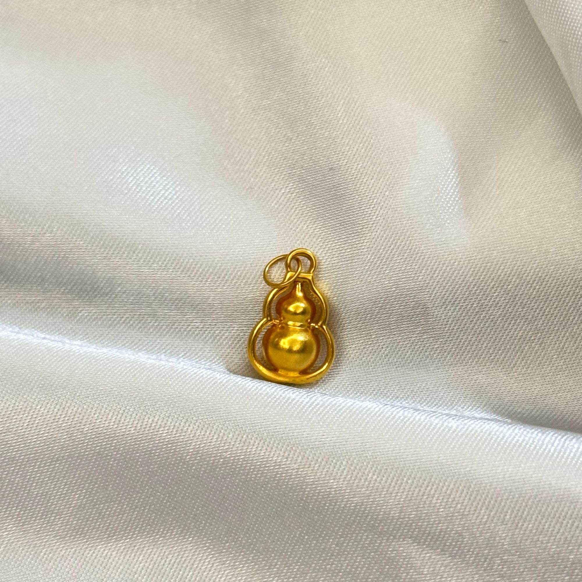 【足金999】双面葫芦 5D工艺时尚百搭