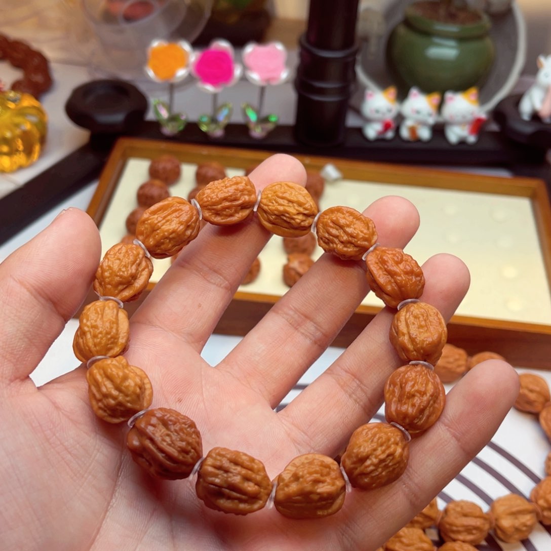 文玩核桃手串y*z蛤蟆头