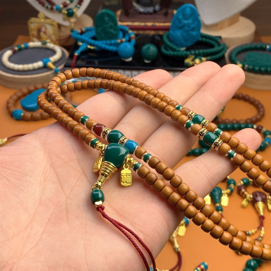 琉璃手工艺品追***年5.6mm一条