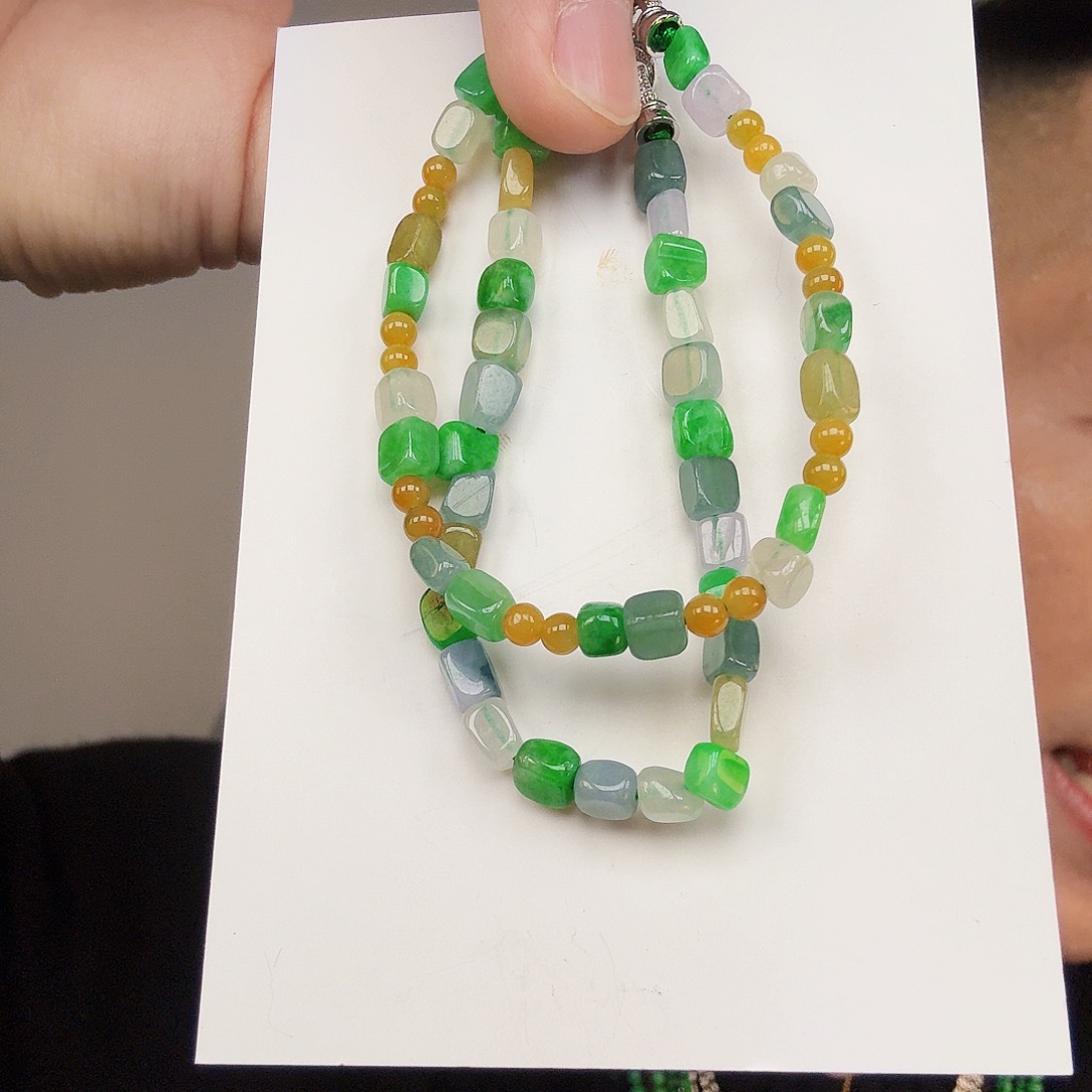 翡翠未镶嵌颈饰多样性发货只发一件