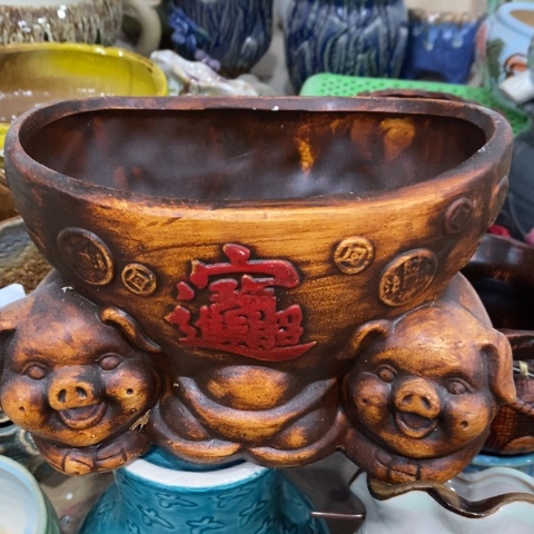 陶瓷双猪11222233