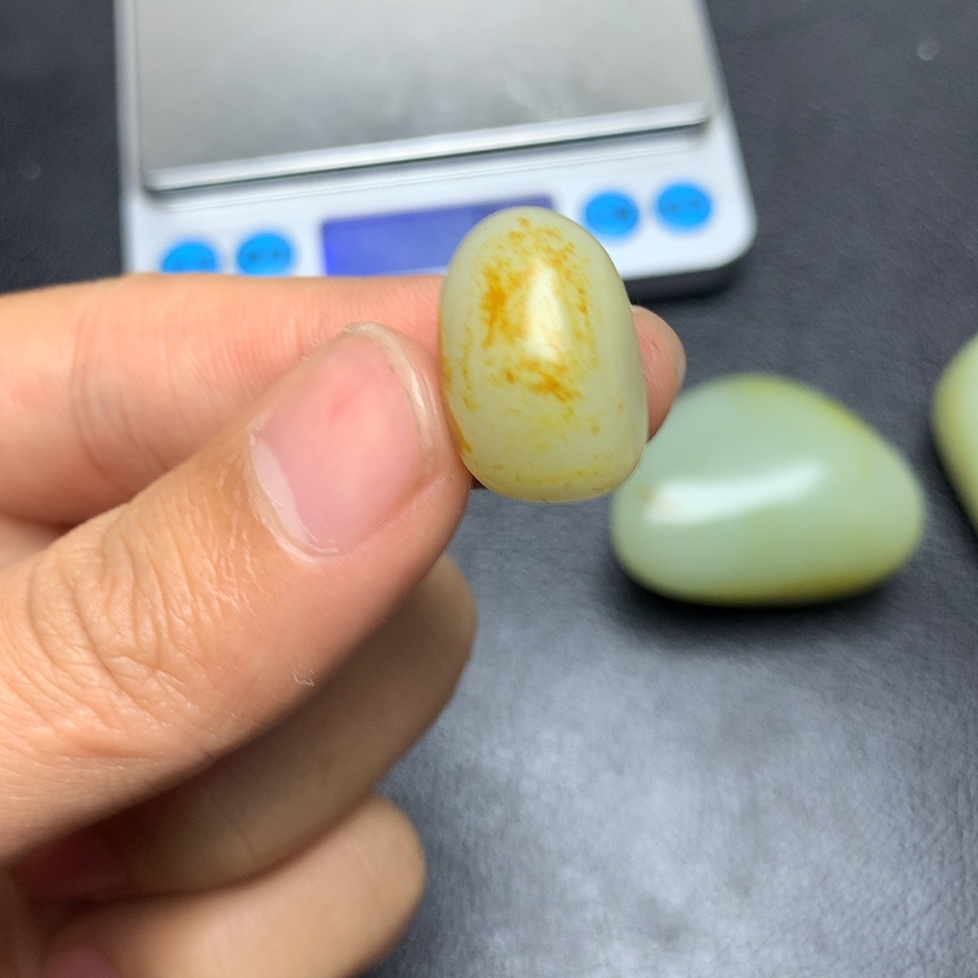 和田玉未镶嵌摆件