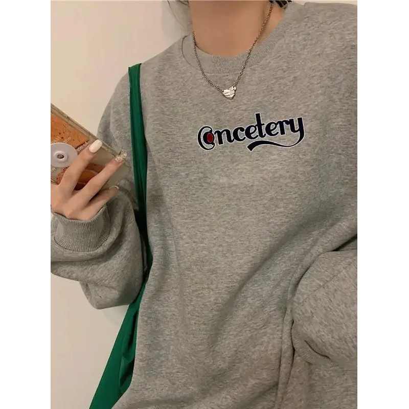 【路路】春秋薄款连帽卫衣女2025爆款新款长袖上衣外套冬潮百搭宽松