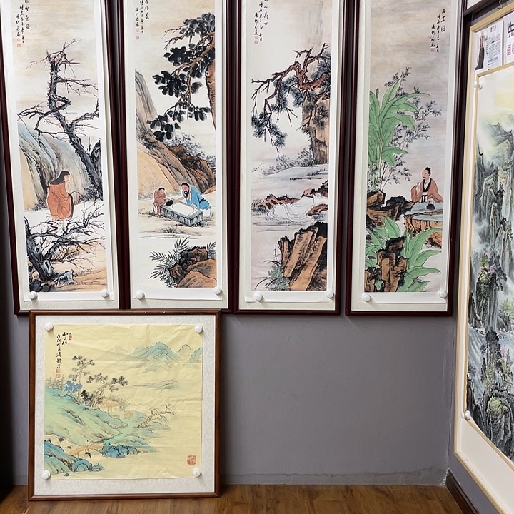 国画纯手绘国画山水画闪购链接