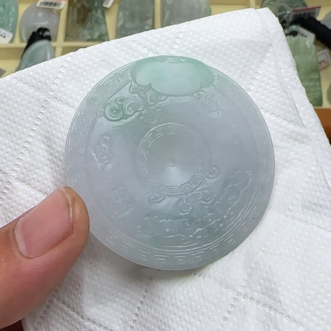 环***军定制翡翠未镶嵌不退不换