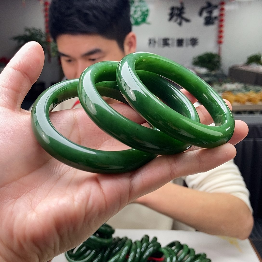 和田玉55-63颜色多样性发拍一发一未镶嵌