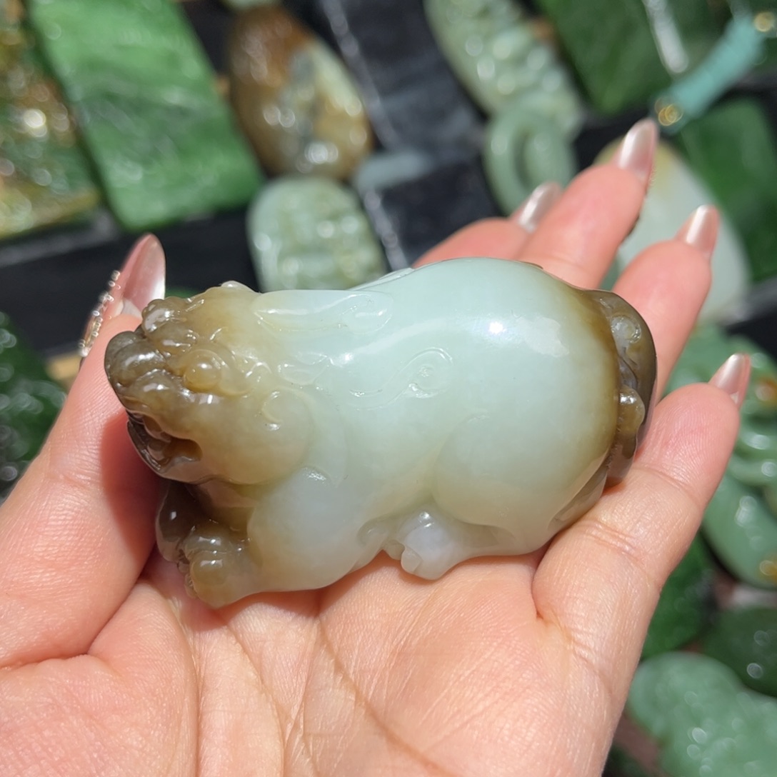 和田玉挂件未镶嵌