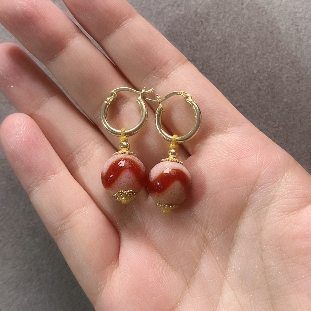 玛瑙/玉髓未镶嵌颈饰