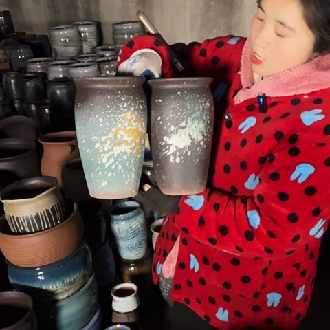 口15高25盆子盆子。