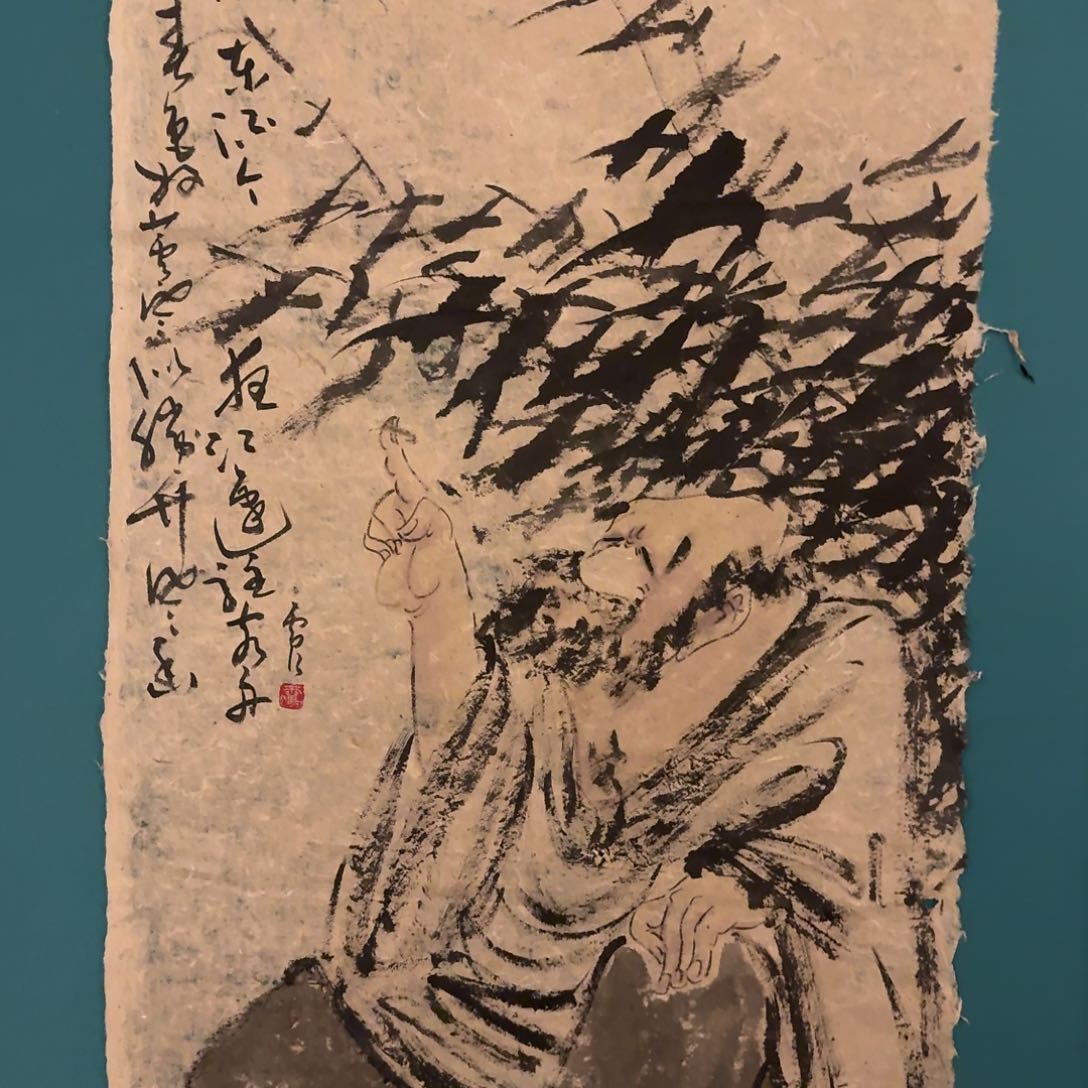 国画雷公老师作品画作