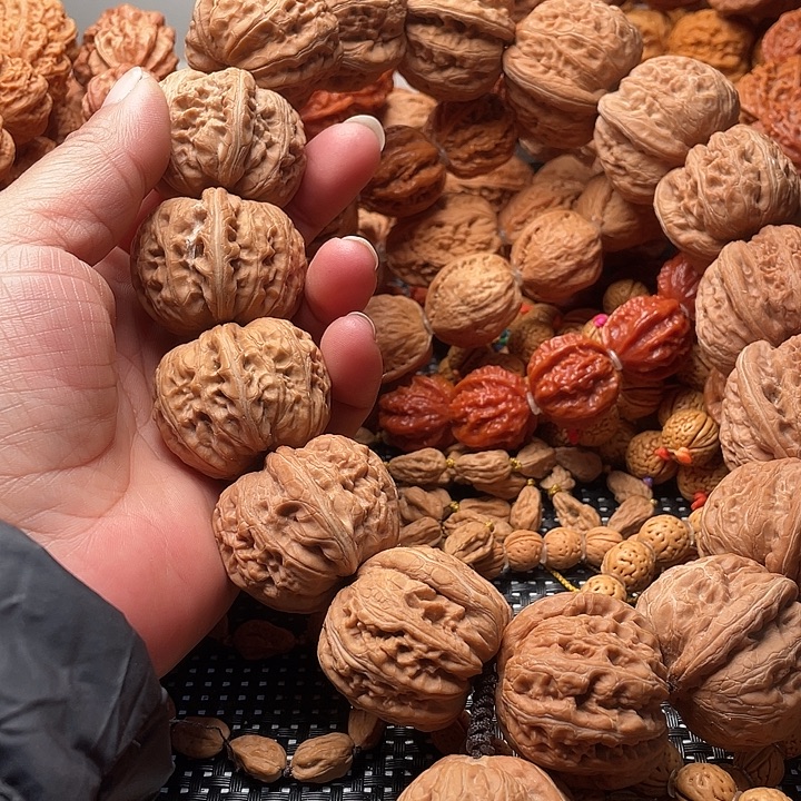 老***金手串文玩核桃元宝