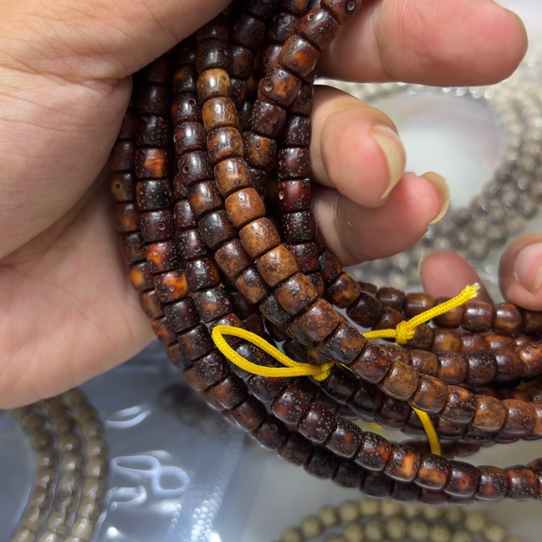 手串星月菩提星月虎皮陈籽7