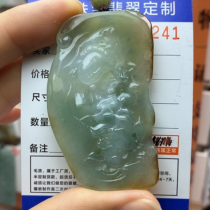 翡翠颈饰未镶嵌每天