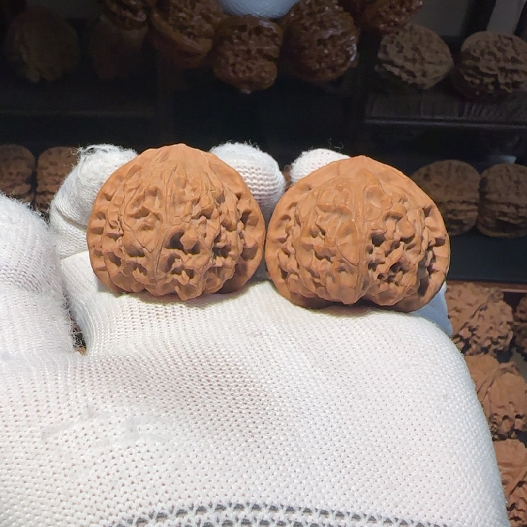 文玩核桃把件43尺全品宫灯