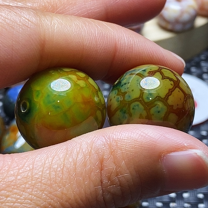 糊***生玛瑙/玉髓未镶嵌颈饰