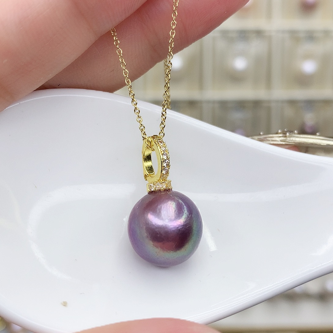 淡水珍珠颈饰合金