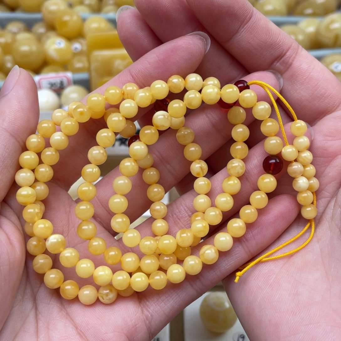 蜜蜡裸石未镶嵌微瑕5+