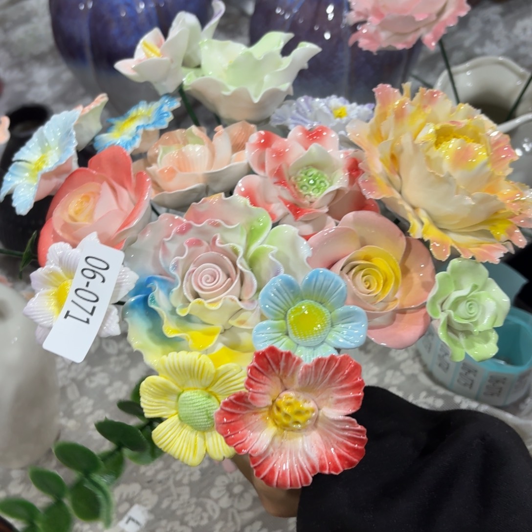 陶瓷花，20发货，退款拉黑671