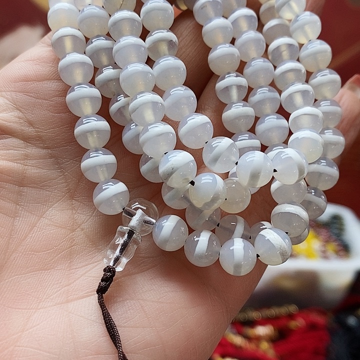 玛瑙/玉髓颈饰合金