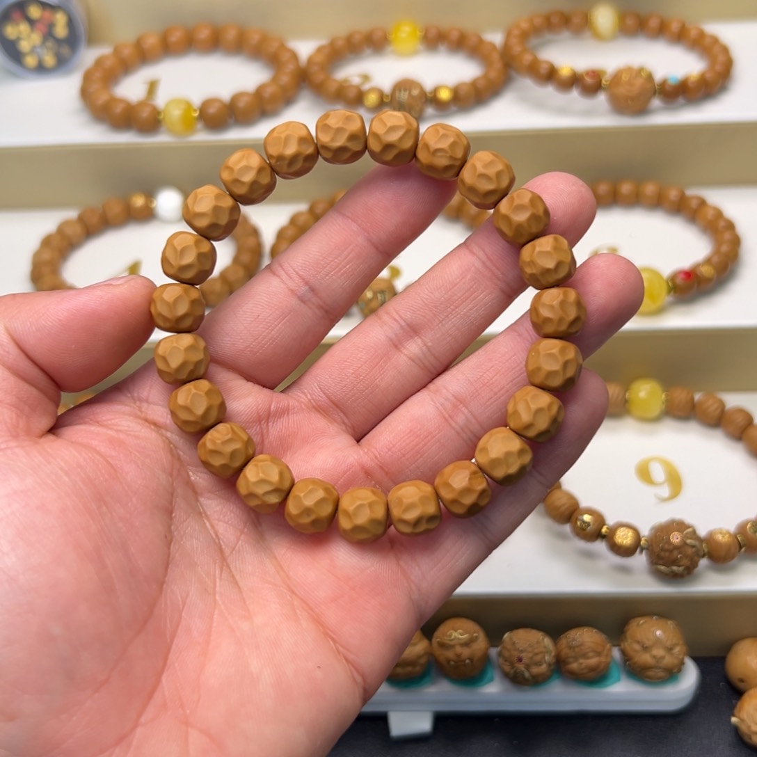 猴头核桃吊坠无相10 原色精工