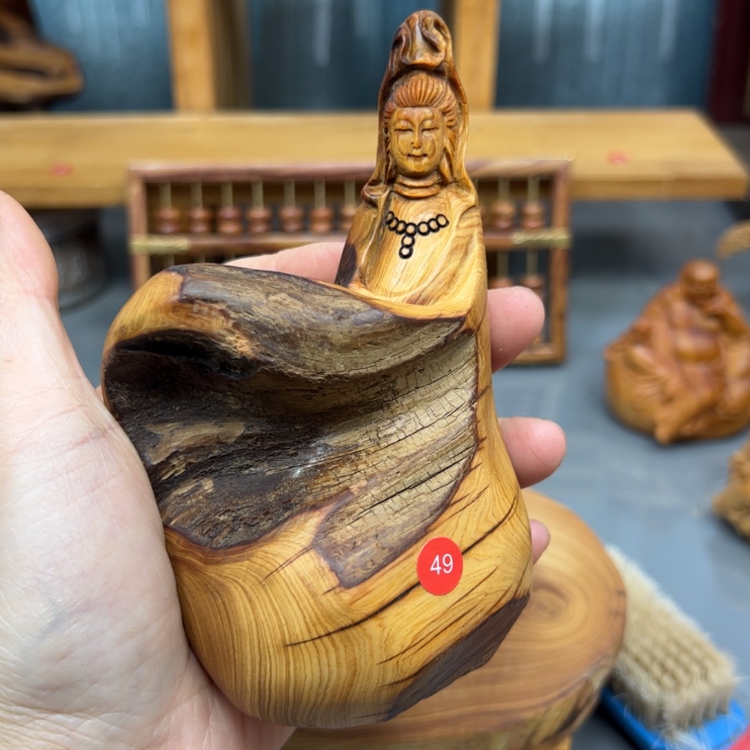 *****柏木崖柏木摆件手把件