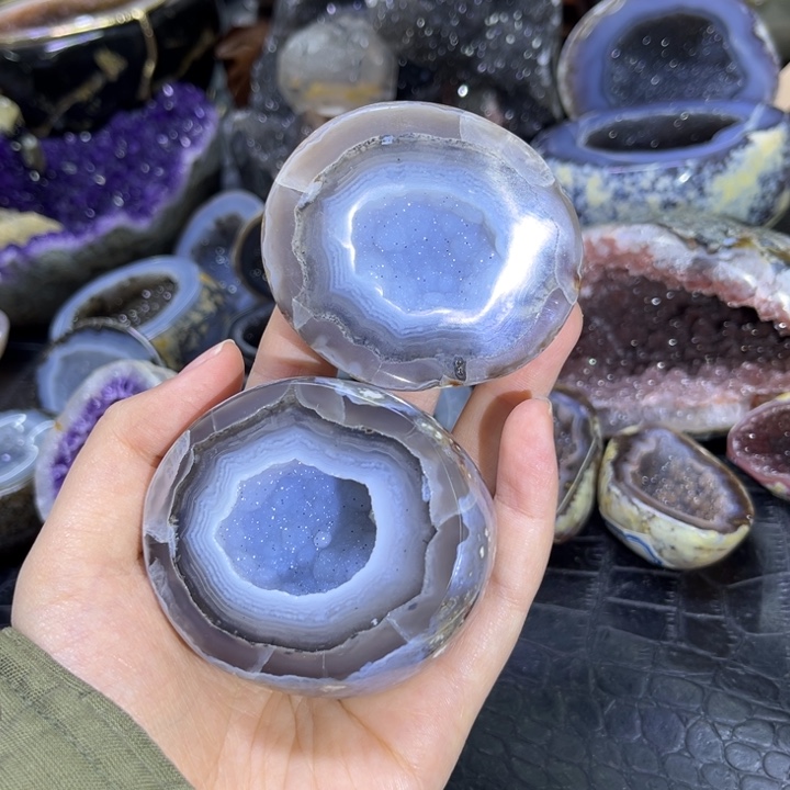 14K金镶嵌水晶珠宝半成品