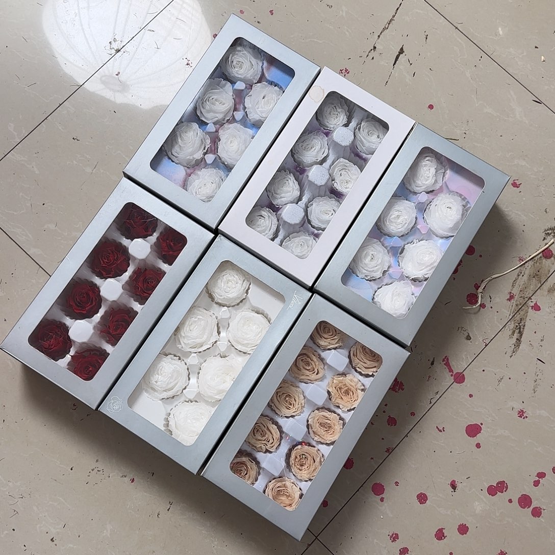 珍***艺H77号玫瑰混色6盒