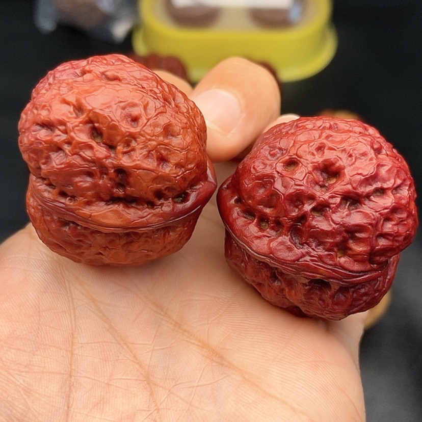 【闪购商品】把件文玩核桃38尺霸王蟾