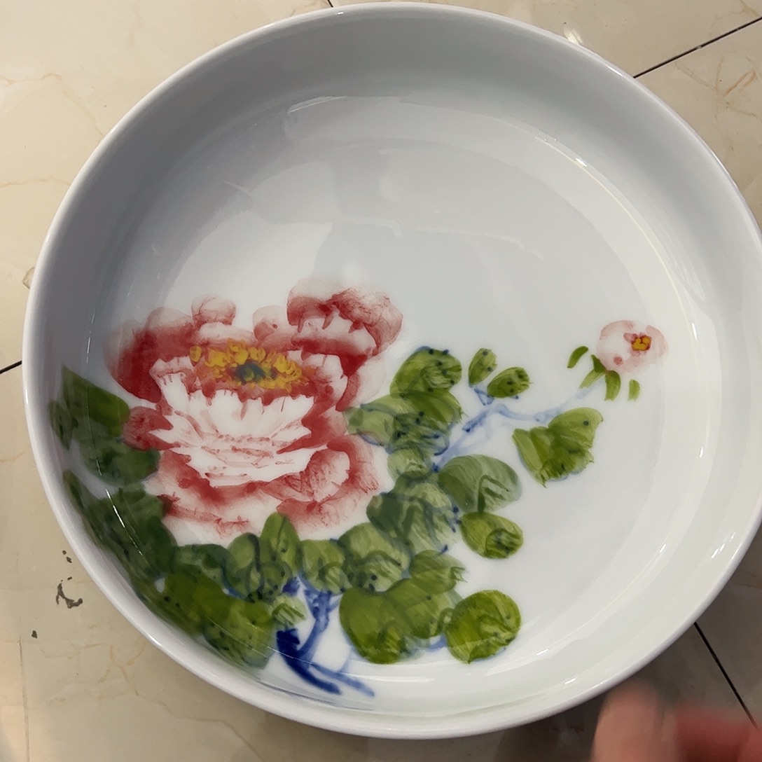 瓷片景德镇陶瓷手工手绘制作