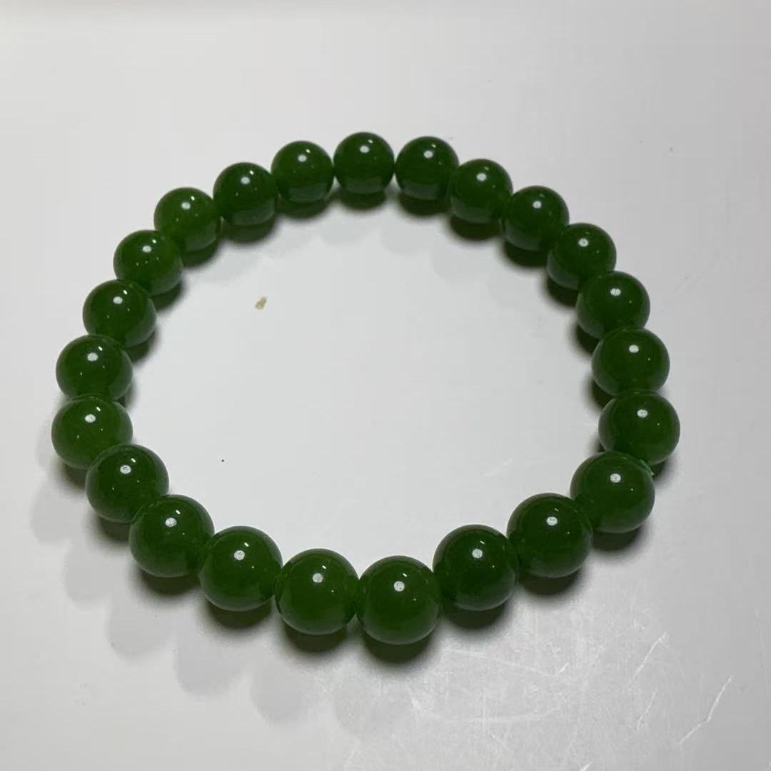 102--精品碧绿时尚卡8手串！