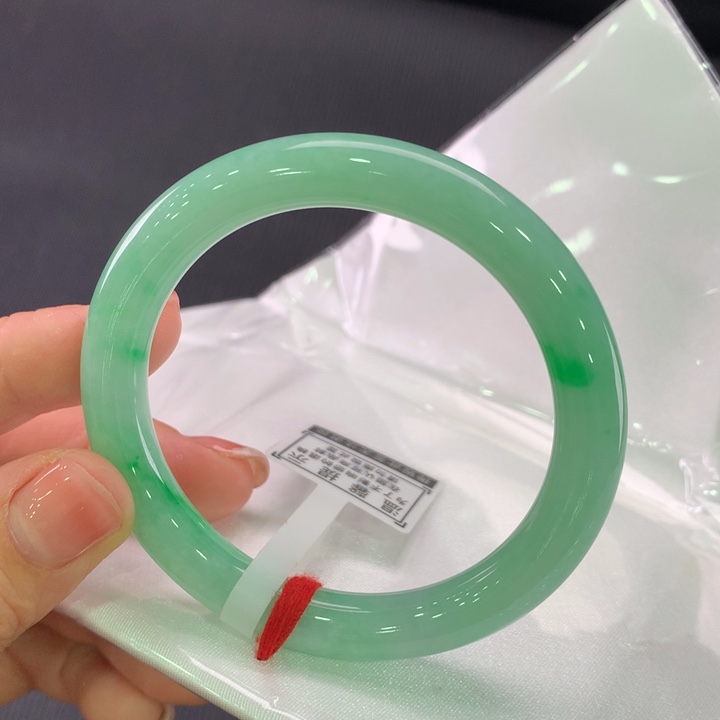 未镶嵌手镯翡翠圆条53