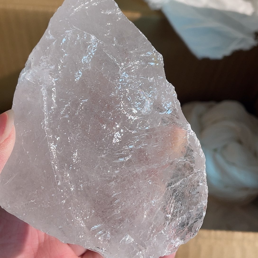 水晶手串未镶嵌白阿塞30号